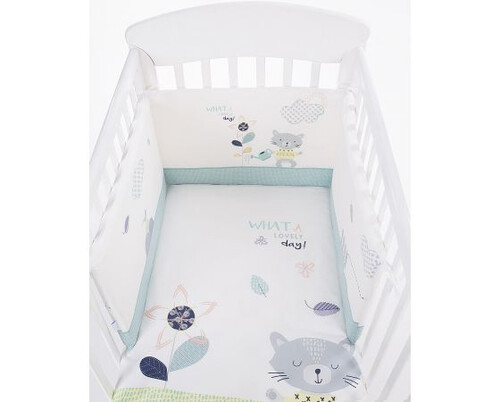 Детски спален комплект две части Kikka Boo Cat Lovely Day