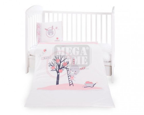 Детски спален комплект три части Kikka Boo Pink Bunny