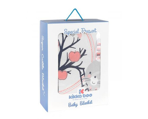 Олекотено одеяло 90х110 см Kikka Boo Pink Bunny