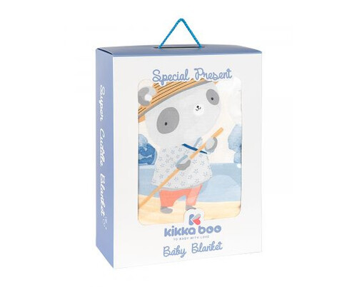 Олекотено одеяло 90х110 см Kikka Boo The Fish Panda