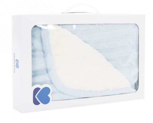 Плетено памучно одеяло с шерпа 75x100 см Kikka Boo