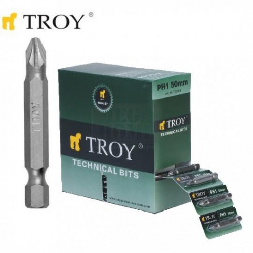 Комплект битове TROY PH-2 50 мм