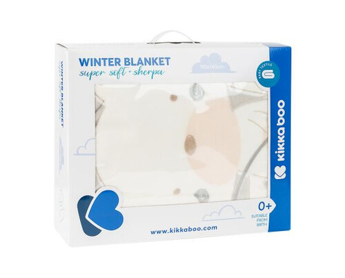 Бебешко одеяло с шерпа 110х140 см Kikka Boo Polar Fisher