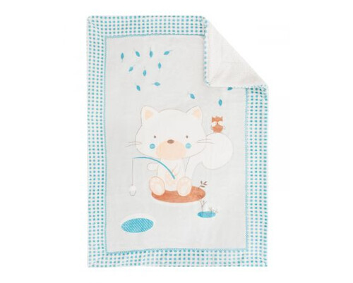 Бебешко одеяло с шерпа 80х110 см Kikka Boo Polar Fisher