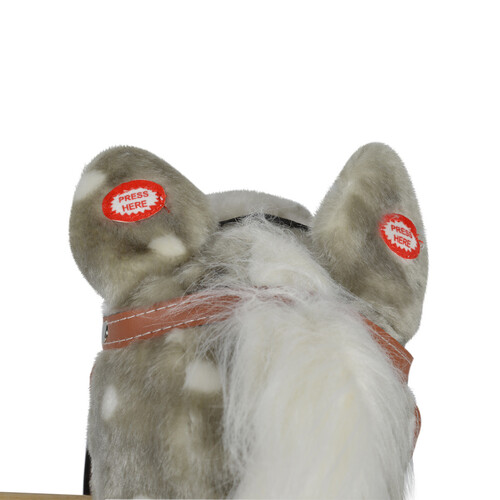 Люлка плюшена кон Moni Spotty 2020