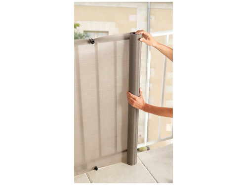 Преграда за парапет Nortene Everly Platinum сив