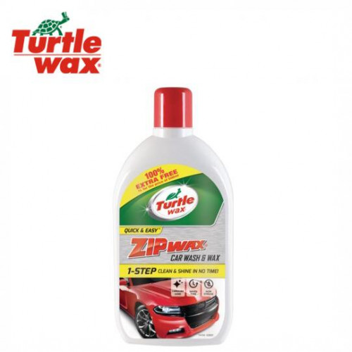 Автошампоан с вакса TURTLEWAX ZIP WAX, 1 л.