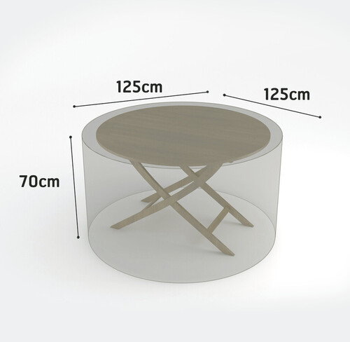 Покривало за кръгла маса Nortene Covertop 125 х 125 х 70 см