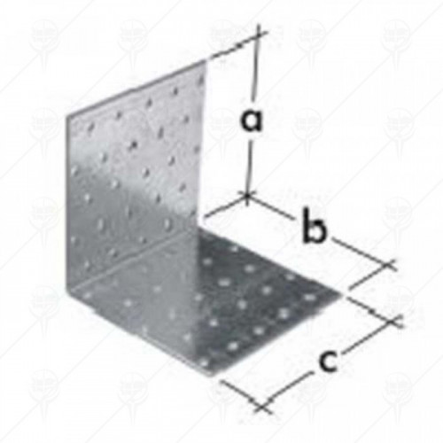 Свързваща ъглова планка 40х40х40х2мм Valbg 50 броя