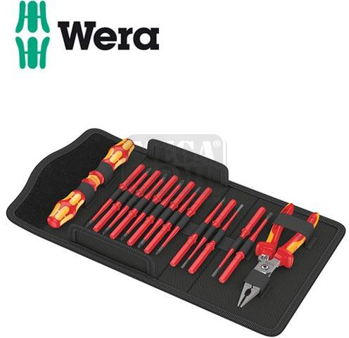 Комплект изолирани отвертки и клещи WERA Knipex 17 части