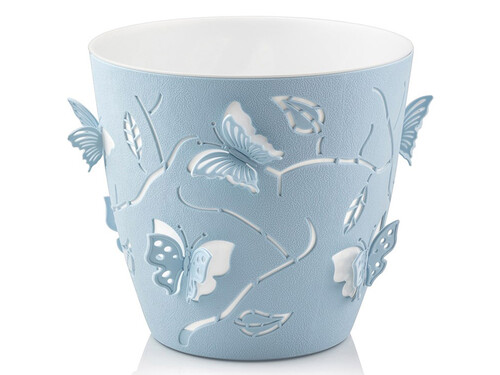 Декоративна кашпа RG 3D Пеперуди Ф14 см