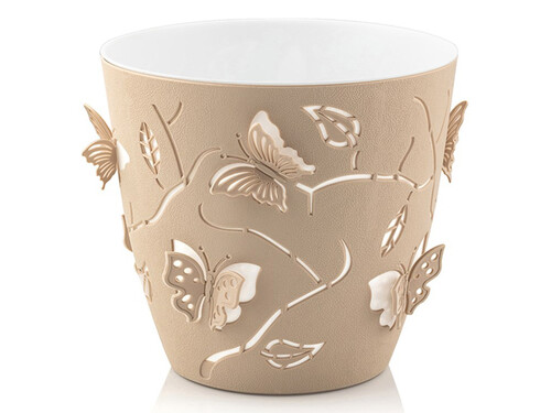Декоративна кашпа RG 3D Пеперуди Ф18 см