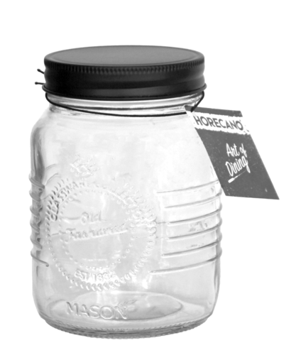 Буркан с метална винтова капачка OLD FASHIONED 250-1000 мл.