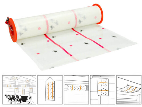 Капан за мухи Effect 25см x 10м