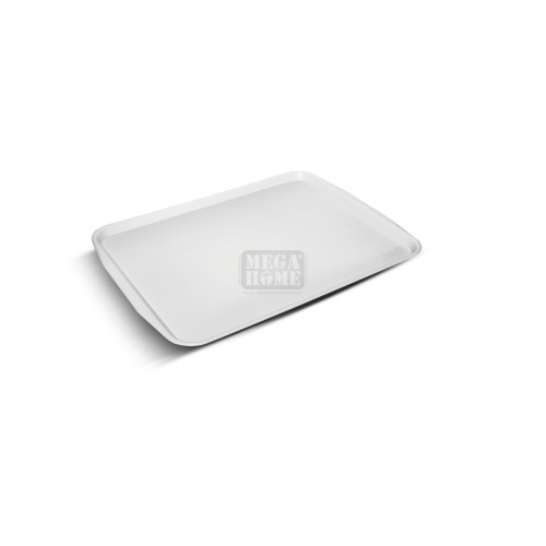 Бяла табла за сервиране Burdem 46x34х1.5 см
