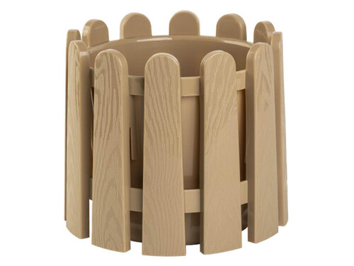 Саксия с дренаж Декора Ф30 см