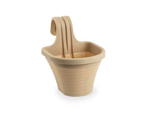 Малка саксия за балкон Burdem Фиори 21 см