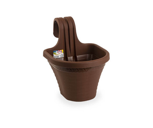 Малка саксия за балкон Burdem Фиори 21 см