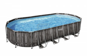 Сглобяем басейн Bestway 5611R 610x366x122 см Сглобяем басейн Bestway 5611R 610x366x122 см