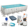 Сглобяем басейн Bestway 5612-B 640x274x132 см-megahome.bg