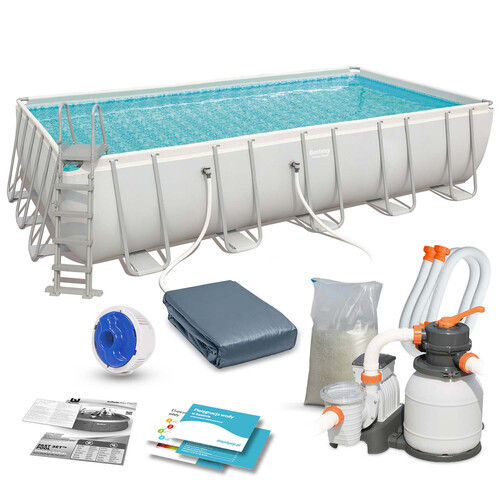 Сглобяем басейн Bestway 5612-B 640x274x132 см