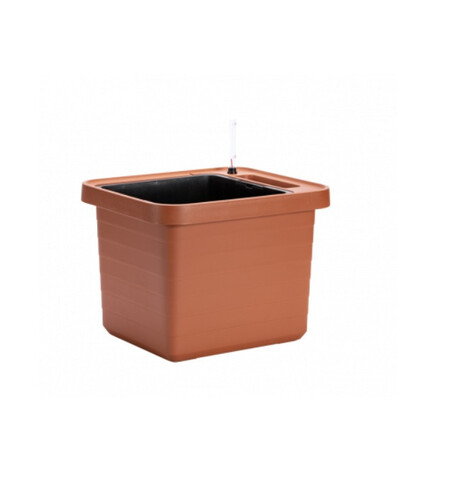 Саксия с напоителна система Plastia Berberis Uno 45х39х35 см