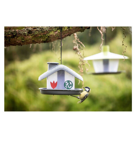 Хранилка за птици Plastia Domek 21х15х17 см