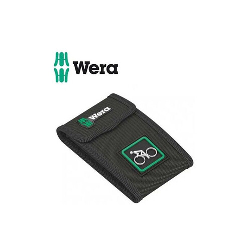 Комплект мини тресчотка с битове 12 части Wera за велосипеди