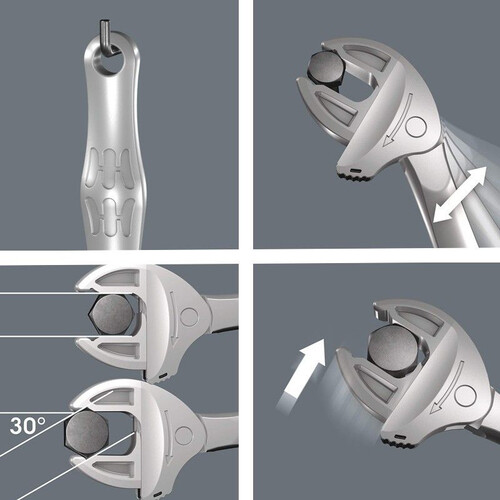 Регулируем ключ Wera 6004 Joker XXL