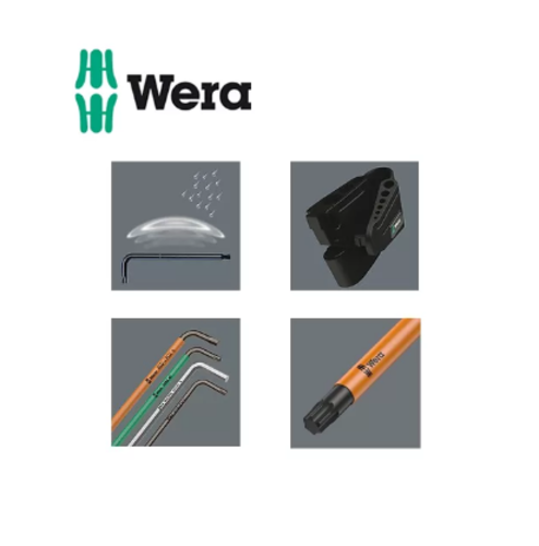 Комплект Г-образни ключове тип Торкс Wera 9 броя