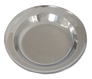 Иноксова дълбока чиния 20-22 см.