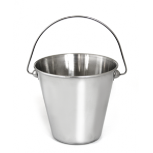 Иноксова кофичка за сервиране 13x12 cм.