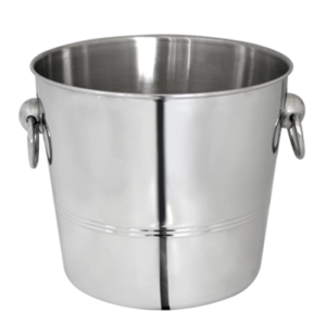 Иноксова шампаниера с халки и кант 24 cм.