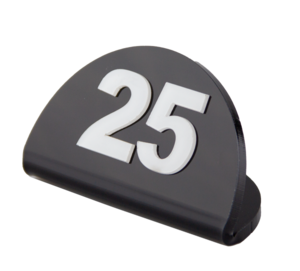 Акрилна стойка за номерация на маси 1-25