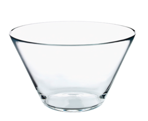 Стъклена купа конус COK CT8 17-27 cм.