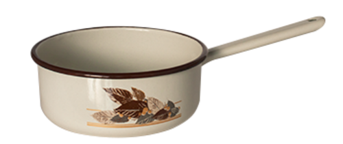 Емайлирана касерола с декор 14 см