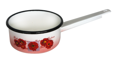 Емайлирана касерола с декор 14 см