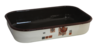 Правоъгълна тава с декор 32 x 22 x 7 cм.-megahome.bg