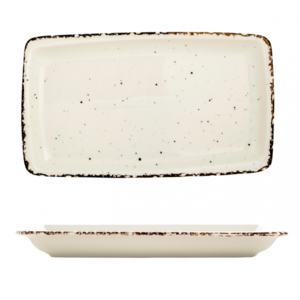 Правоъгълно плато от порцелан SIDE два размера 24х14 и 29х17 см Правоъгълно плато от порцелан SIDE два размера 24х14 и 29х17 см