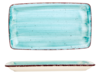 Правоъгълно плато от порцелан TURQUOISE 29x17 cм.-megahome.bg