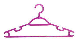 Пластмасови закачалки за дрехи 6 броя