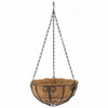 Кашпа висяща D 250 мм метална с кокосова кошница Palisad-megahome.bg