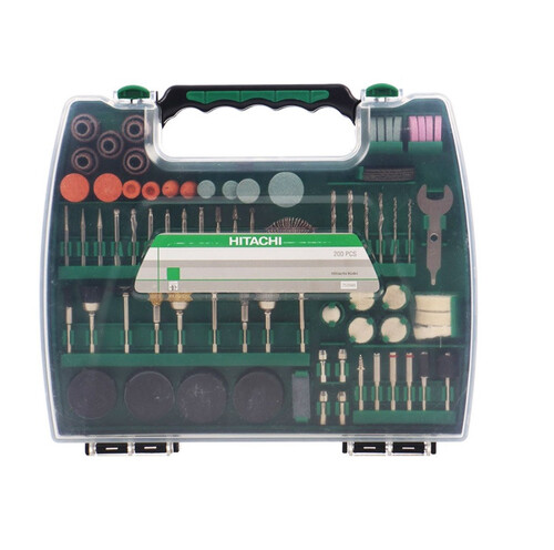 Комплект шлайфгрифери и аксесоари Hikoki - Hitachi 200 броя
