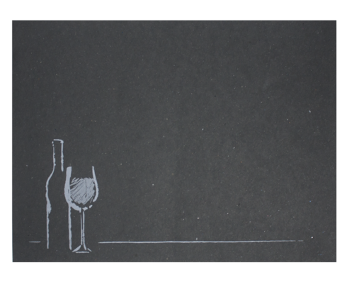 Хартиена подложка за хранене с декор ''Вино'' 30 x 40 cм.-250 броя в пакет