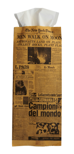 Хартиен джоб за прибори със салфетка 11 x 25 cм.-125 броя.