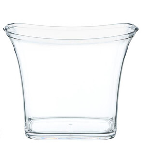 Правоъгълна акрилна шампаниера 6 л.