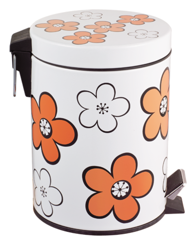 Кош с педал FLОWER 5 л.