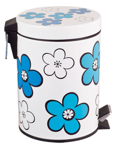 Кош с педал FLОWER 5 л.