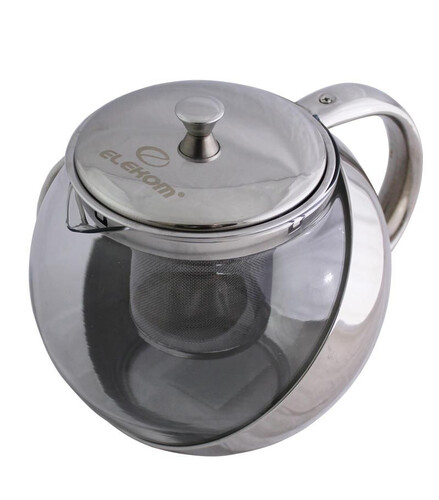 Стъклен чайник Елеком EK-2302GK 900 мл