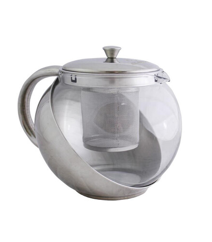 Стъклен чайник Елеком EK-2302GK 900 мл